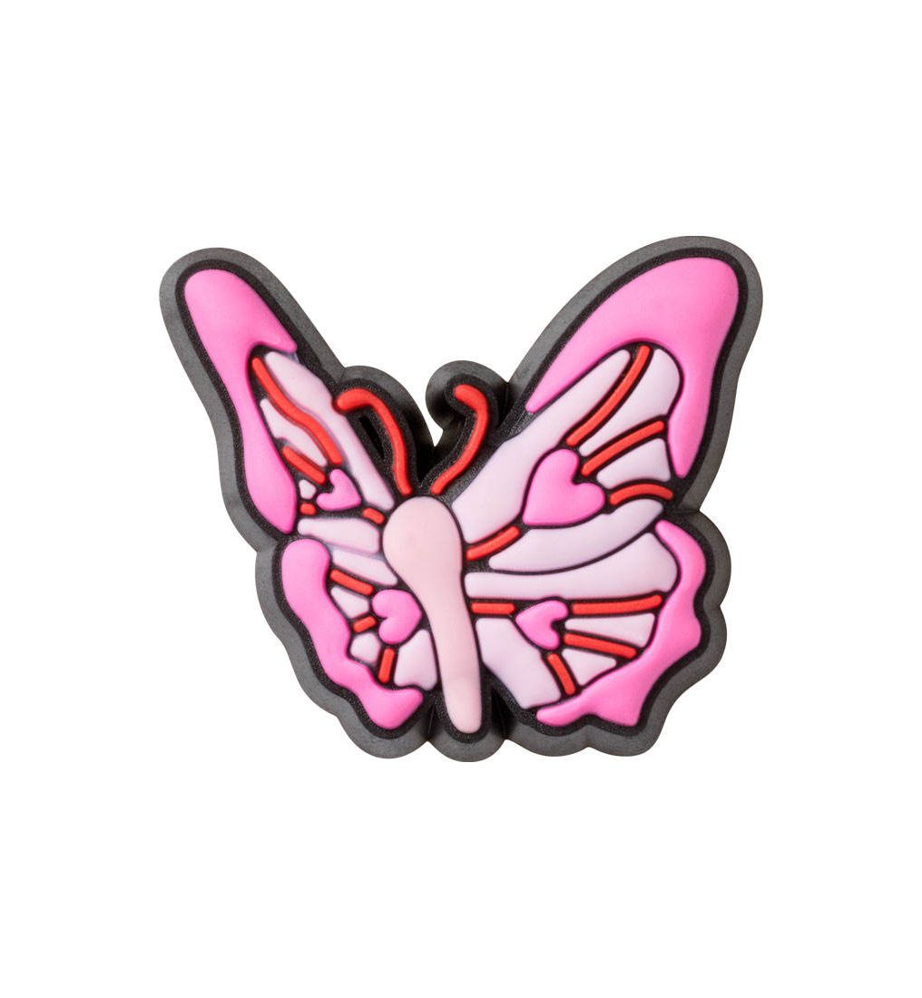 CROCS Jibbitz Pretty Pink Butterfly Shoes Charm - Supersports Thailand