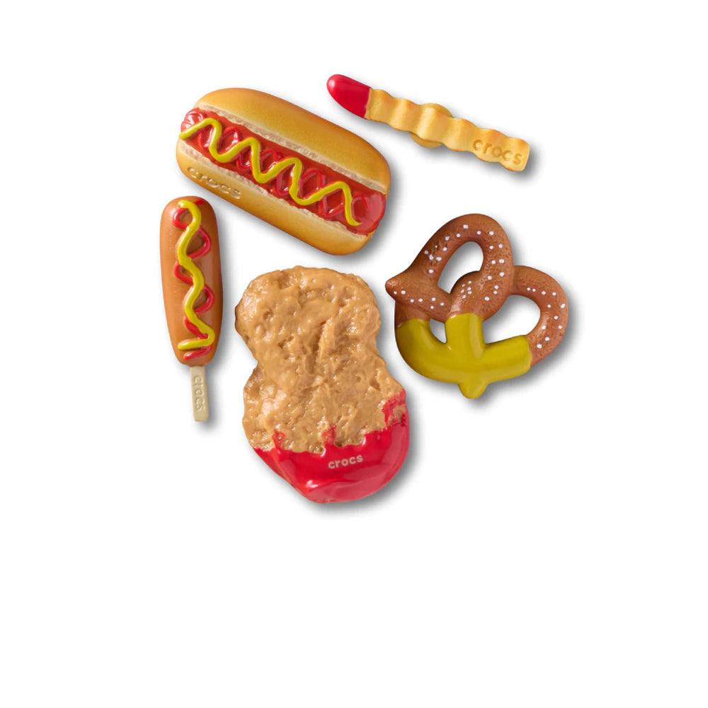 CROCS Jibbitz Junk Food 5-Pack Shoes Charm - Supersports Thailand