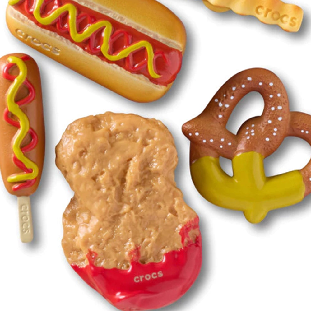 CROCS Jibbitz Junk Food 5-Pack Shoes Charm - Supersports Thailand Supersports Thailand