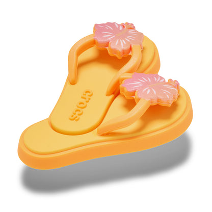 CROCS Jibbitz Hibiscus Flip Flops Shoes Charm - Supersports Thailand