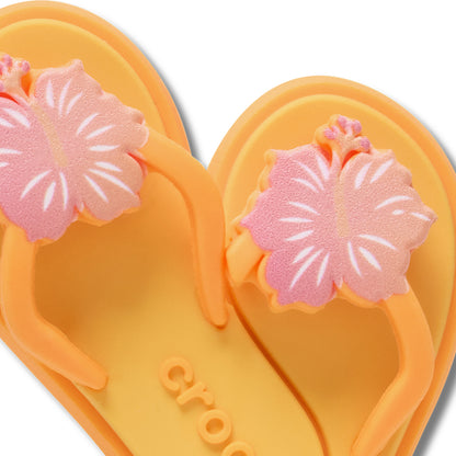 CROCS Jibbitz Hibiscus Flip Flops Shoes Charm - Supersports Thailand