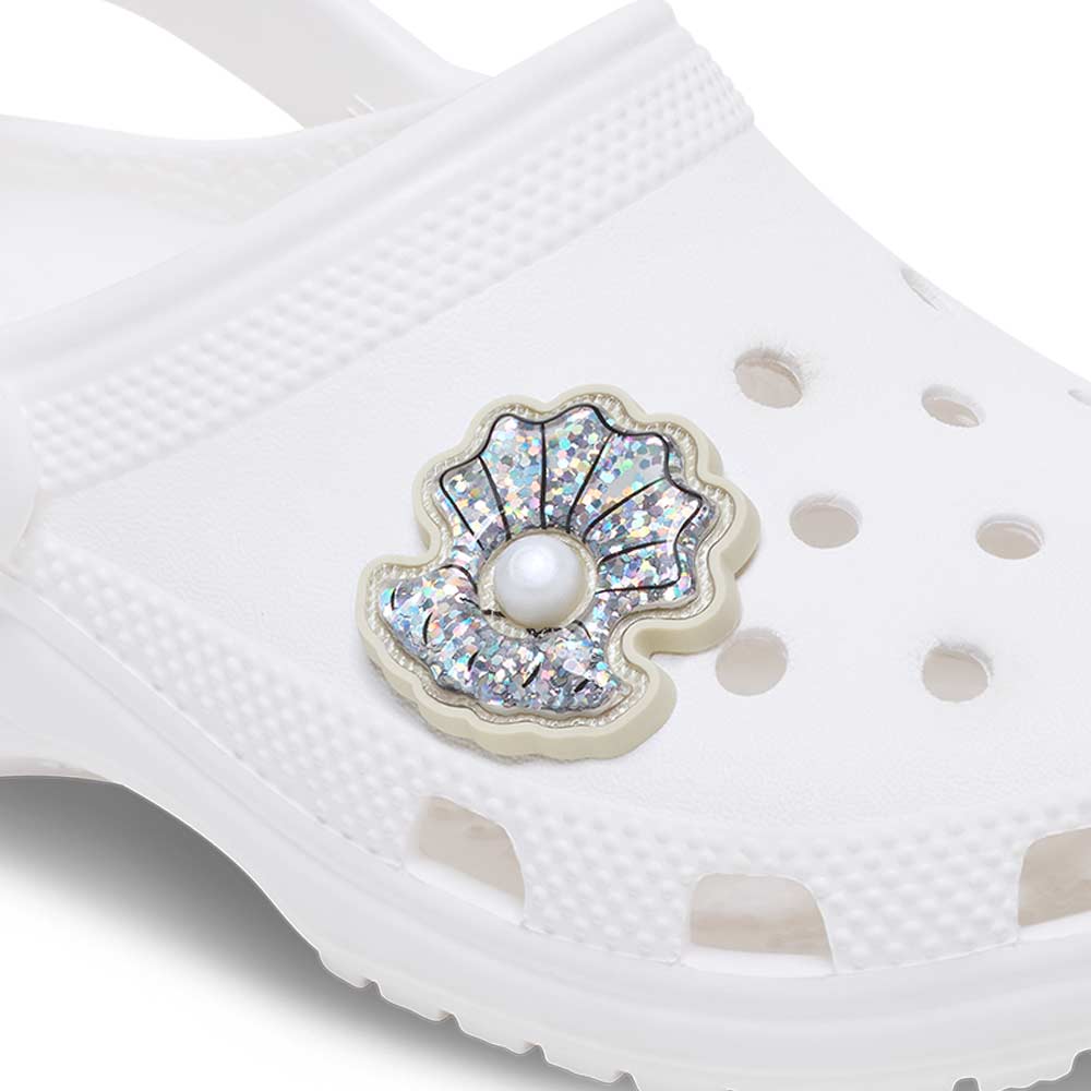 CROCS Jibbitz Squish Pearl Shell Shoes Charm - Supersports Thailand