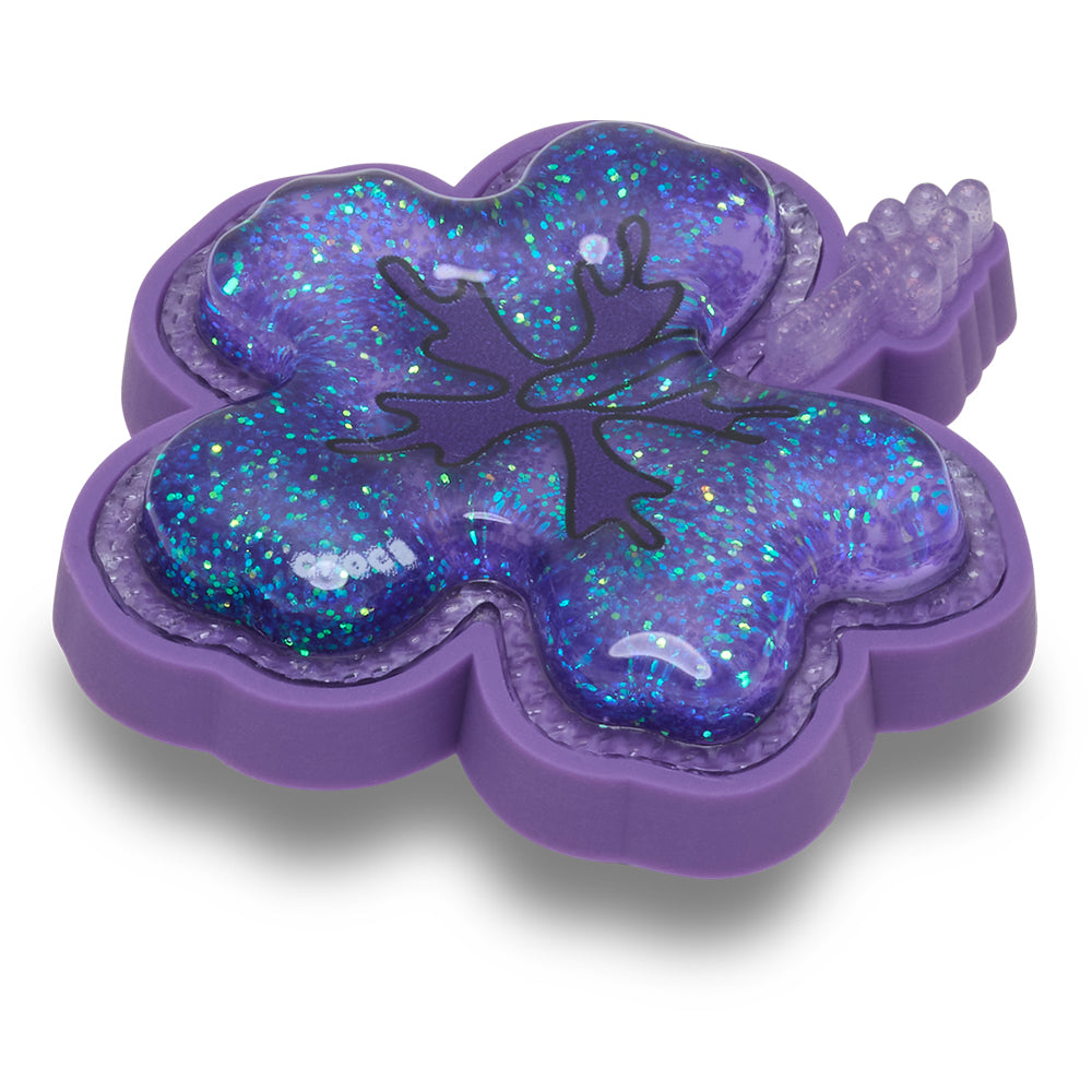 CROCS Jibbitz Purple Hibiscus Shoes Charm - Supersports Thailand Supersports Thailand