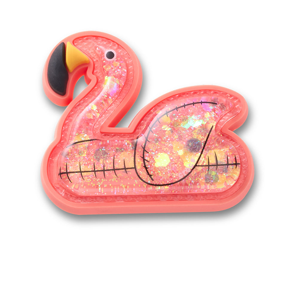 CROCS Jibbitz Squish flamingo floatie Shoes Charm - Supersports Thailand Supersports Thailand