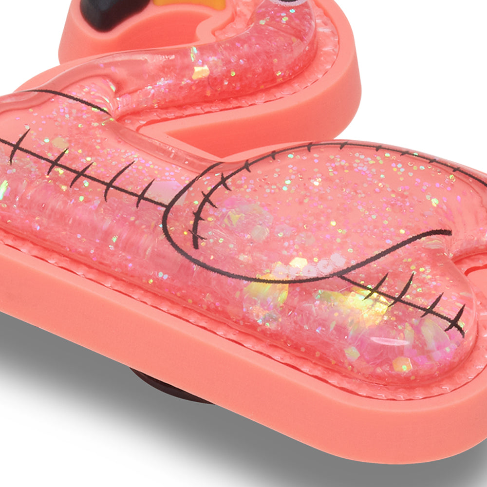 CROCS Jibbitz Squish flamingo floatie Shoes Charm - Supersports Thailand Supersports Thailand