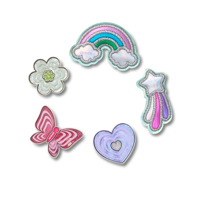 CROCS Jibbitz Funky Girly Icons 5 Pack Shoes Charm