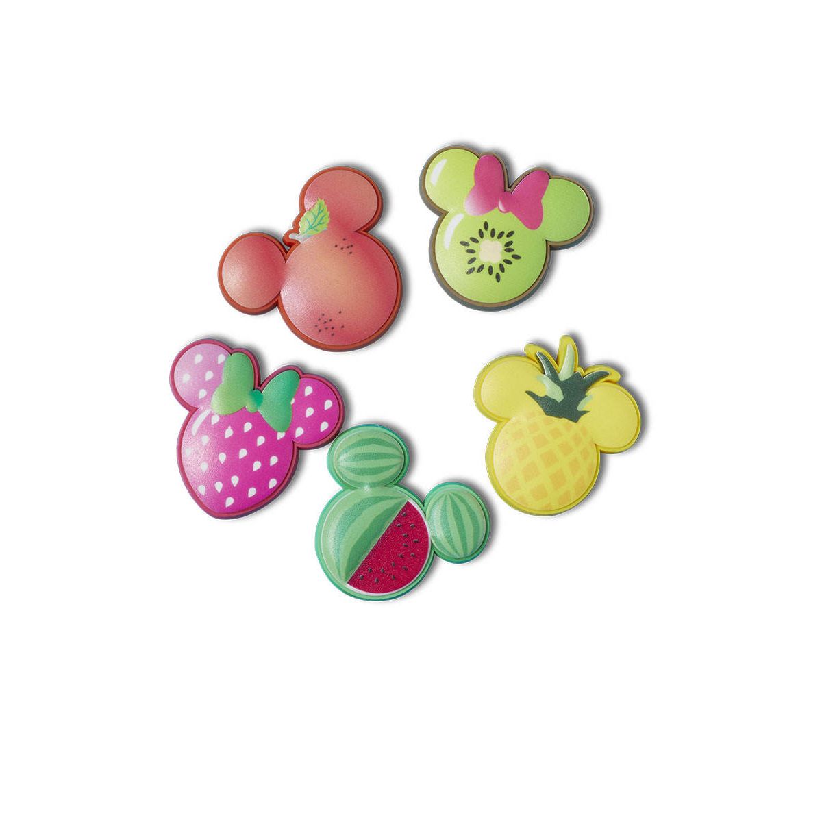 CROCS Jibbitz Mickey and Friends Foodie 5-Pack Shoes Charm - Supersports Thailand Supersports Thailand