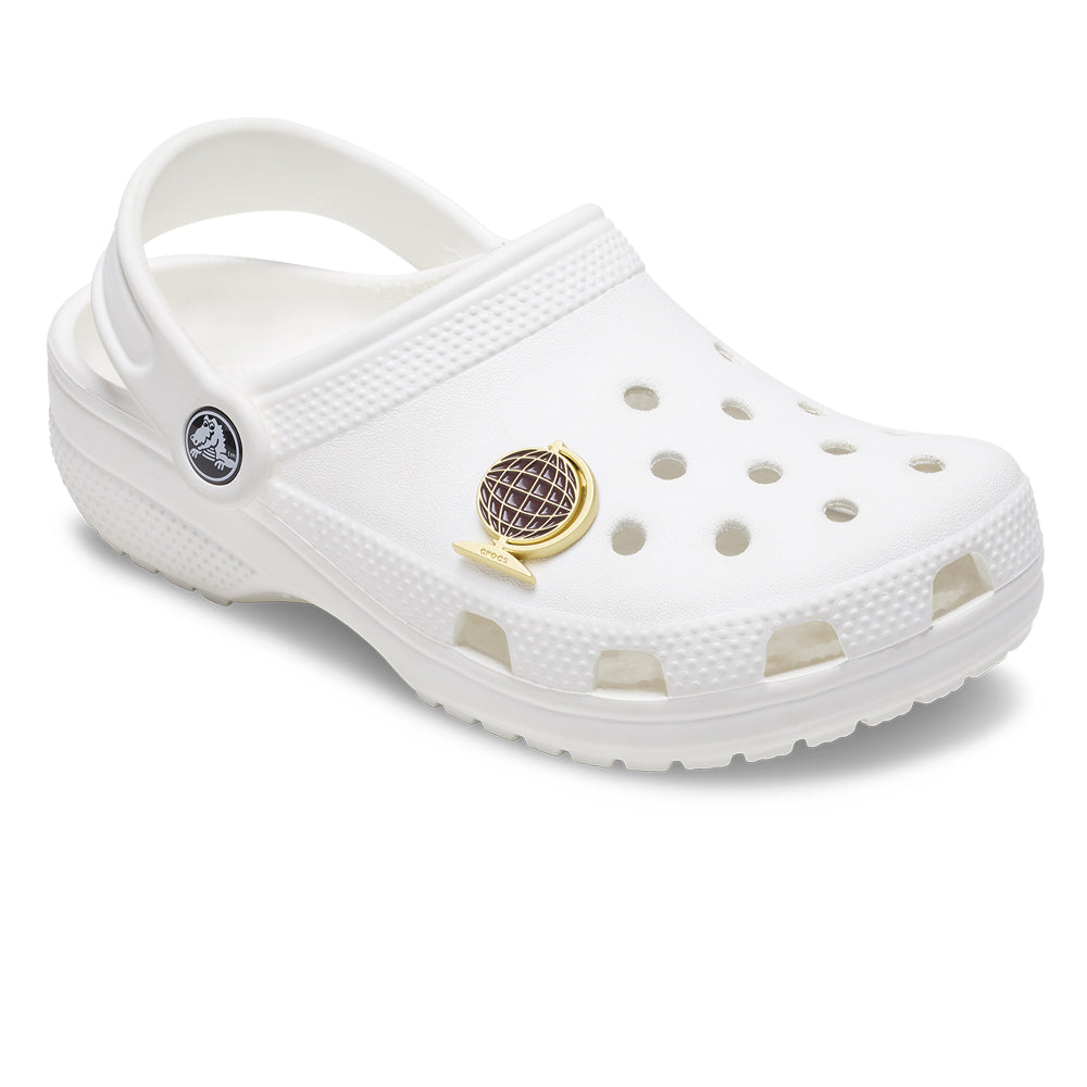 CROCS Jibbitz Retro Maroon Globe Shoes Charm - Supersports Thailand Supersports Thailand