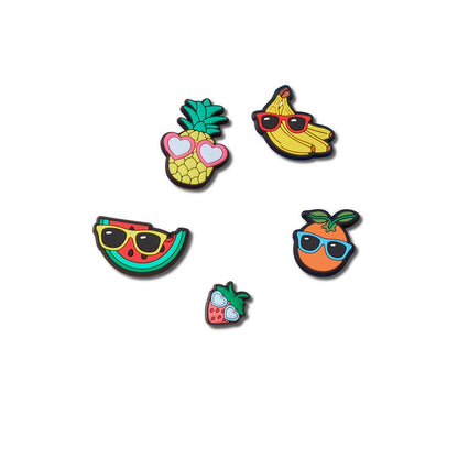 CROCS Jibbitz Cute Fruit with Sunnies 5-Pack Shoes Charm - Supersports Thailand