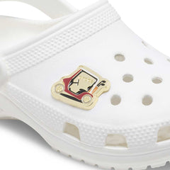 CROCS Jibbitz Gold and Red Golf Cart 5 Pack Shoes Charm