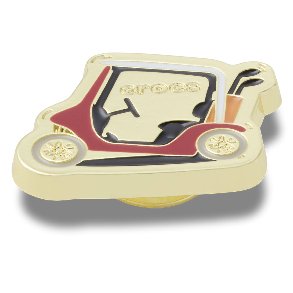 CROCS Jibbitz Gold and Red Golf Cart 5 Pack Shoes Charm Supersports Thailand