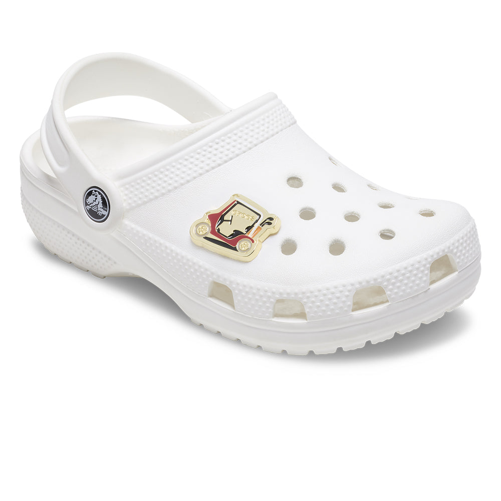 CROCS Jibbitz Gold and Red Golf Cart 5 Pack Shoes Charm Supersports Thailand