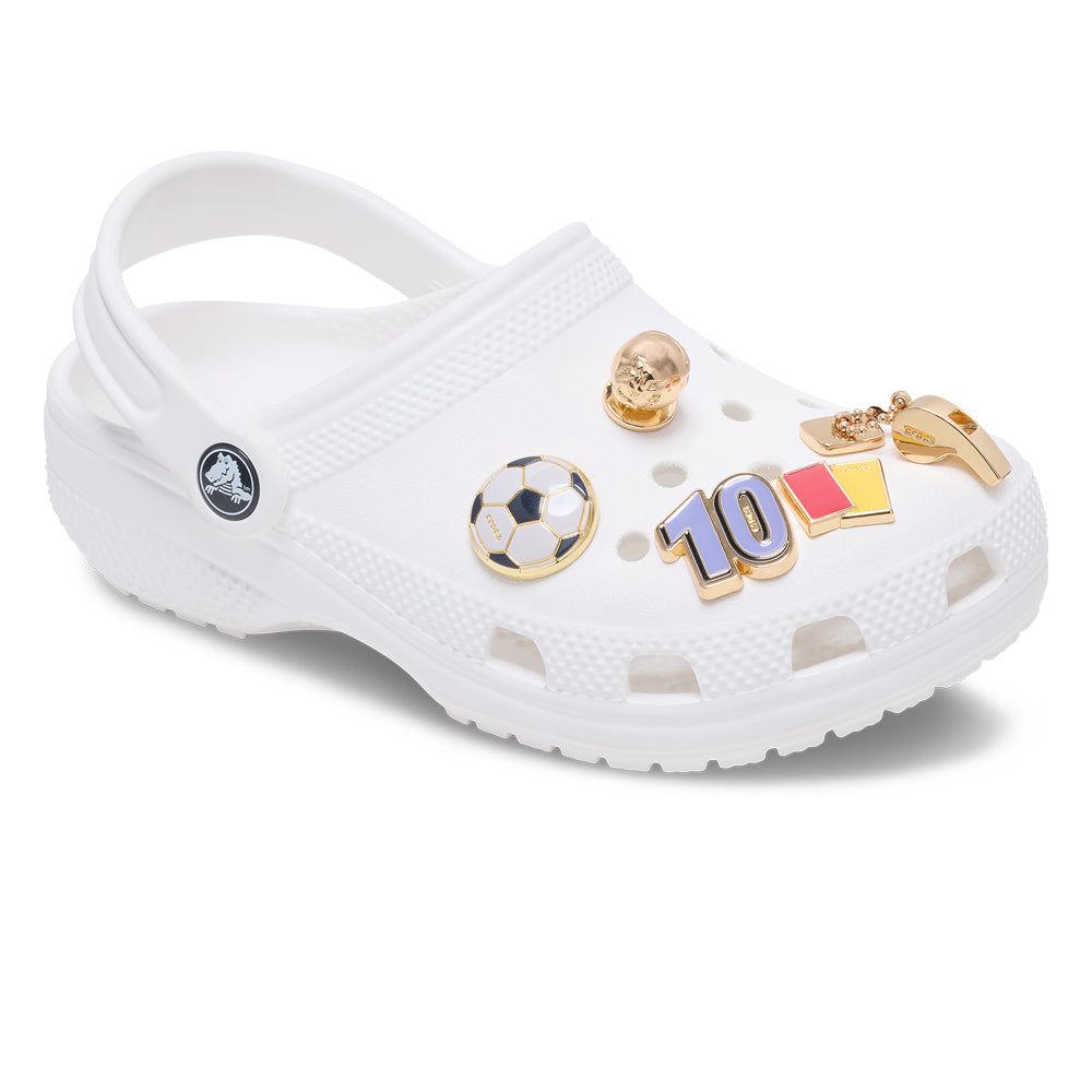 CROCS Jibbitz Back Of The Net 5-Pack Shoes Charm - Supersports Thailand Supersports Thailand