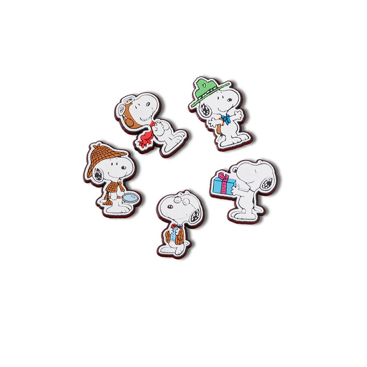 CROCS Jibbitz Peanuts 5-Pack Shoes Charm - Supersports Thailand Supersports Thailand