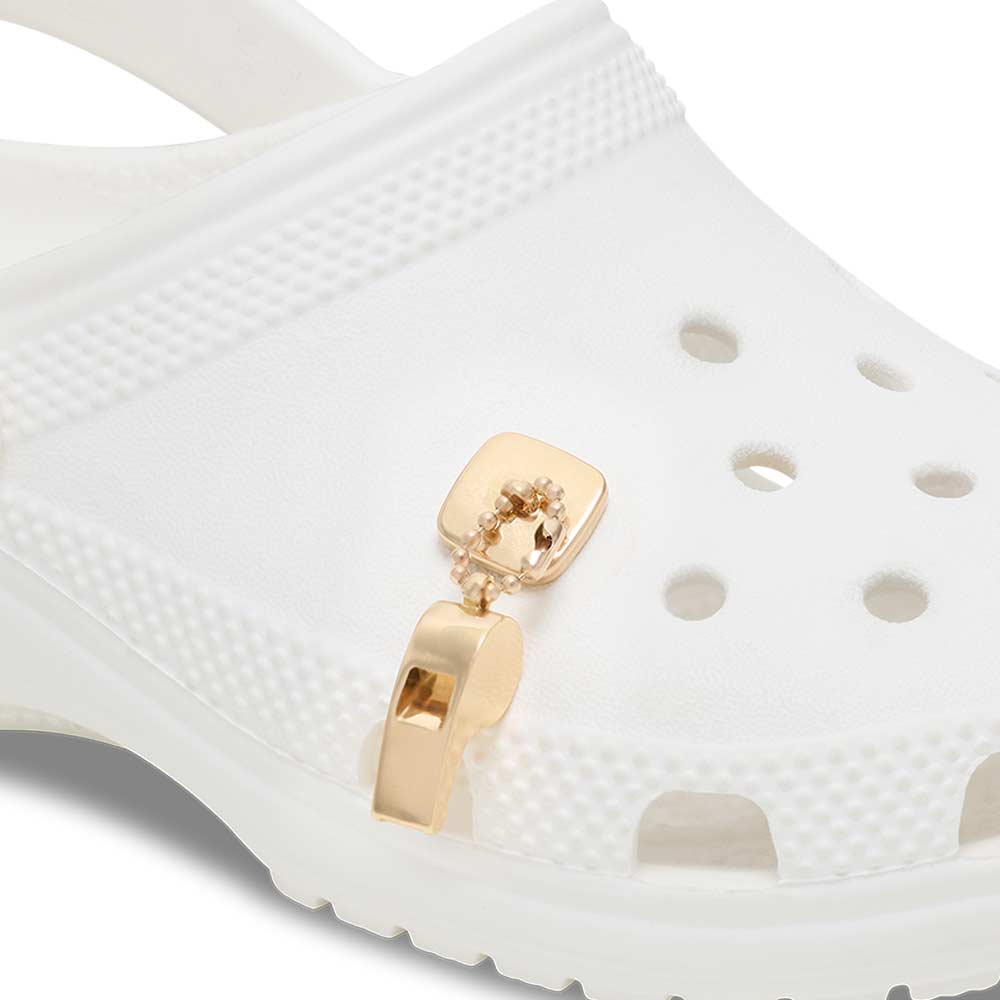 CROCS Jibbitz Golden Whistle Shoes Charm - Supersports Thailand