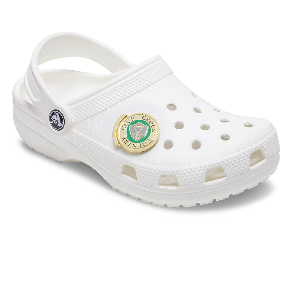 CROCS Jibbitz Gold Country Club Ball Marker Shoes Charm Supersports Thailand