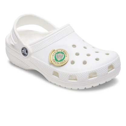 CROCS Jibbitz Gold Country Club Ball Marker Shoes Charm