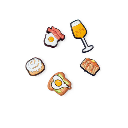 CROCS Jibbitz Lets Go Brunch 5-Pack Shoes Charm - Supersports Thailand