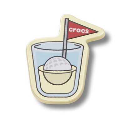 CROCS Jibbitz Golf Ball Cocktail Shoes Charm