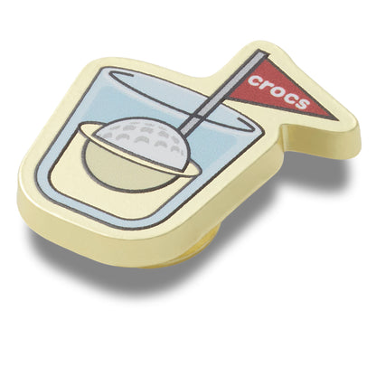 CROCS Jibbitz Golf Ball Cocktail Shoes Charm