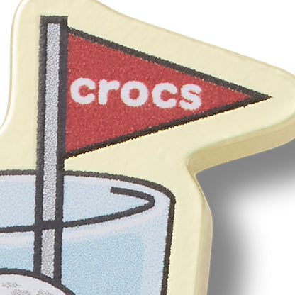 CROCS Jibbitz Golf Ball Cocktail Shoes Charm