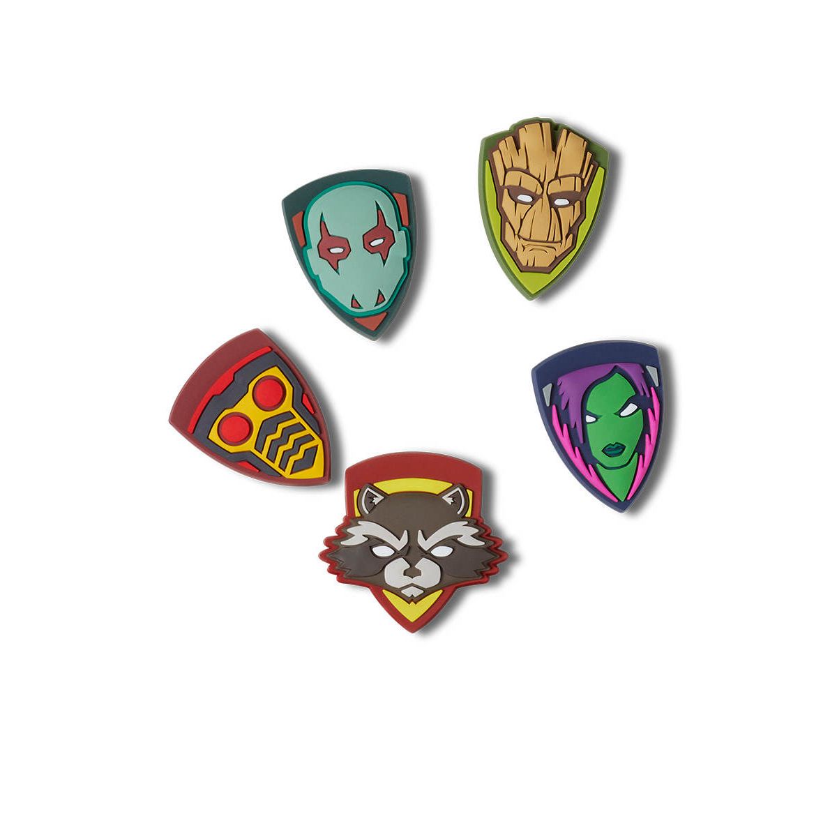 CROCS Jibbitz Guardians of the Galaxy 5-Pack Shoes Charm - Supersports Thailand