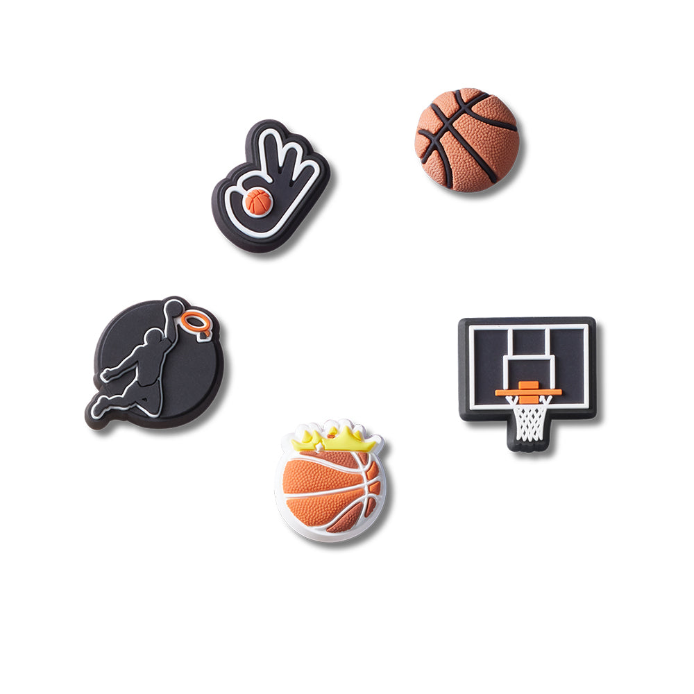 CROCS Jibbitz Basketball Team 5-Pack Shoes Charm - Supersports Thailand
