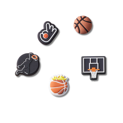 CROCS Jibbitz Basketball Team 5-Pack Shoes Charm - Supersports Thailand