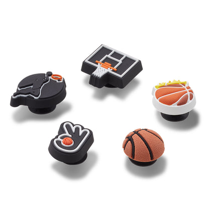 CROCS Jibbitz Basketball Team 5-Pack Shoes Charm - Supersports Thailand