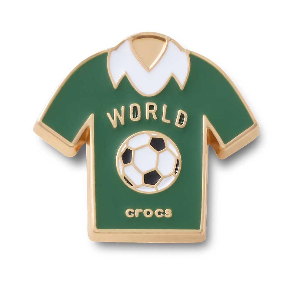 CROCS Jibbitz World Soccer Jersey Shoes Charm - Supersports Thailand