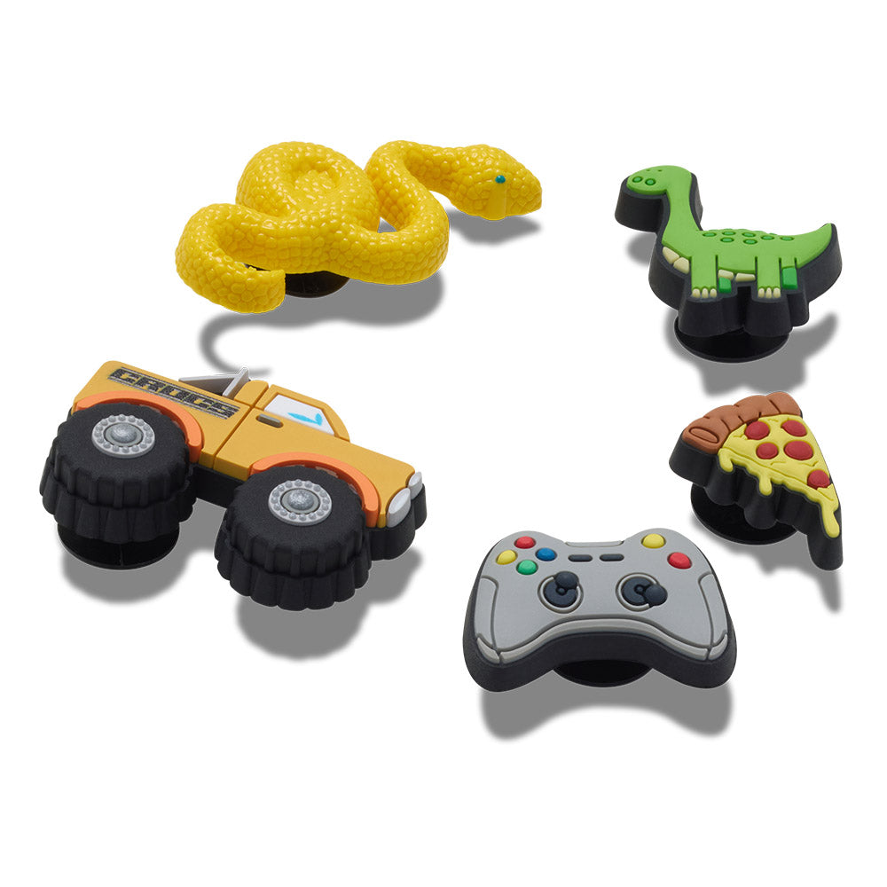 CROCS Jibbitz Boys Rock 5-Pack Shoes Charm - Supersports Thailand Supersports Thailand