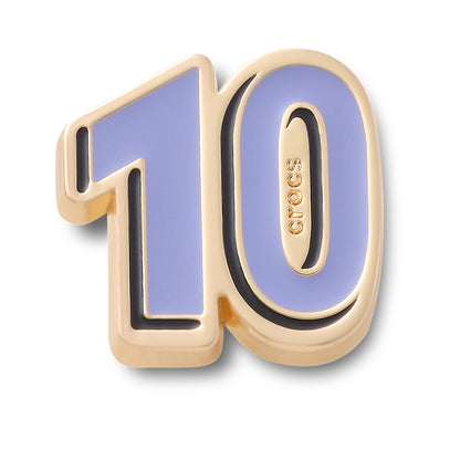 CROCS Jibbitz Number 10 Shoes Charm - Supersports Thailand