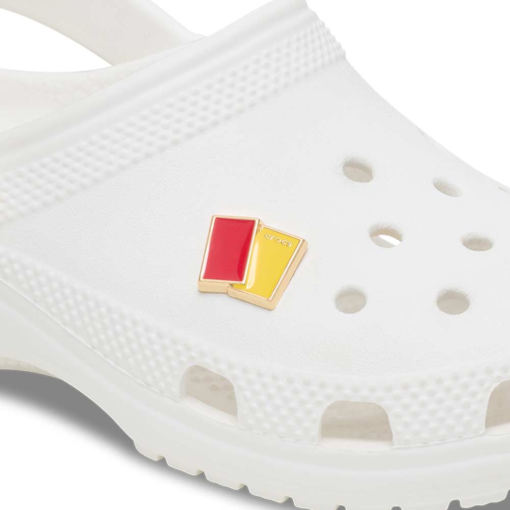 CROCS Jibbitz Yellow Card Red Card Shoes Charm - Supersports Thailand