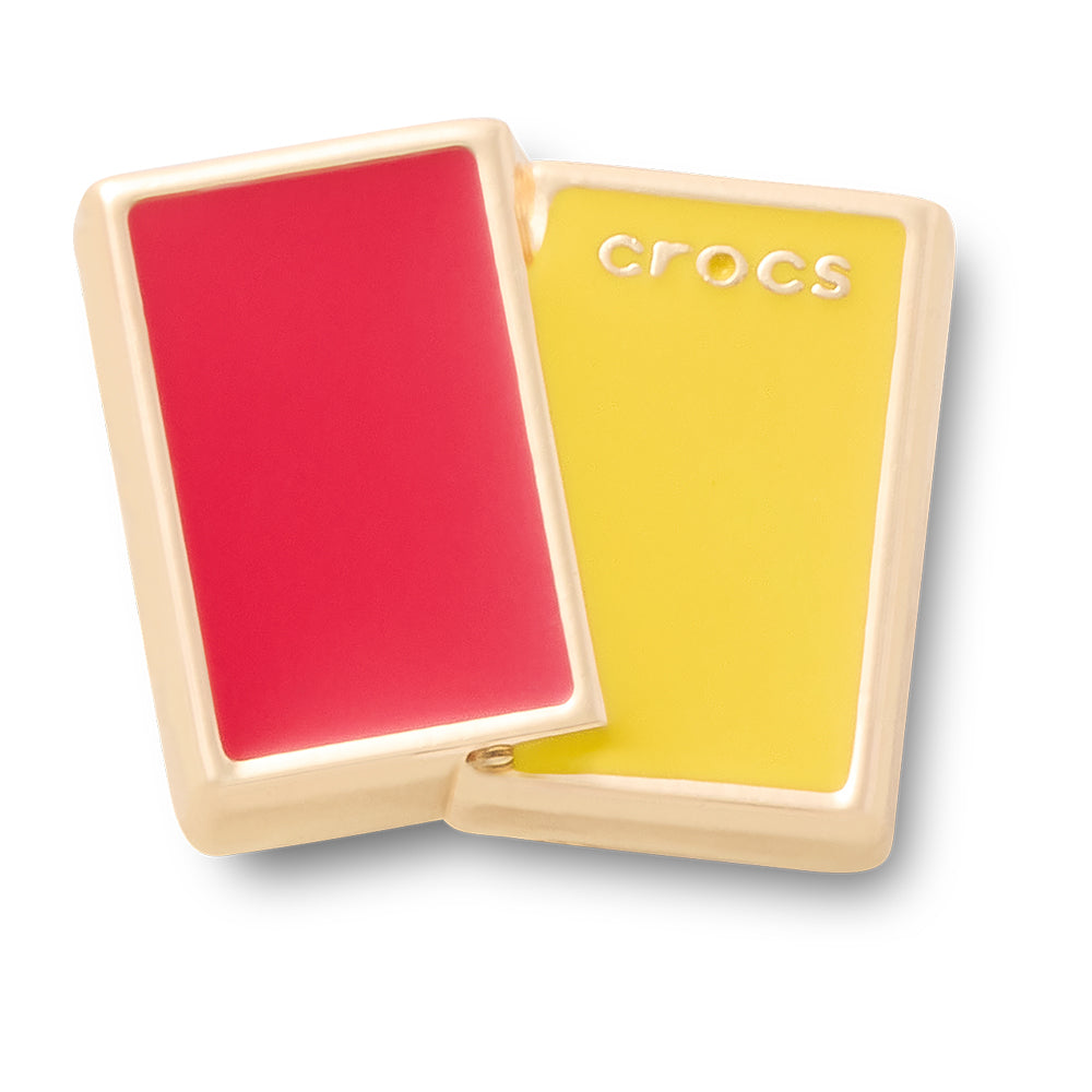 CROCS Jibbitz Yellow Card Red Card Shoes Charm - Supersports Thailand