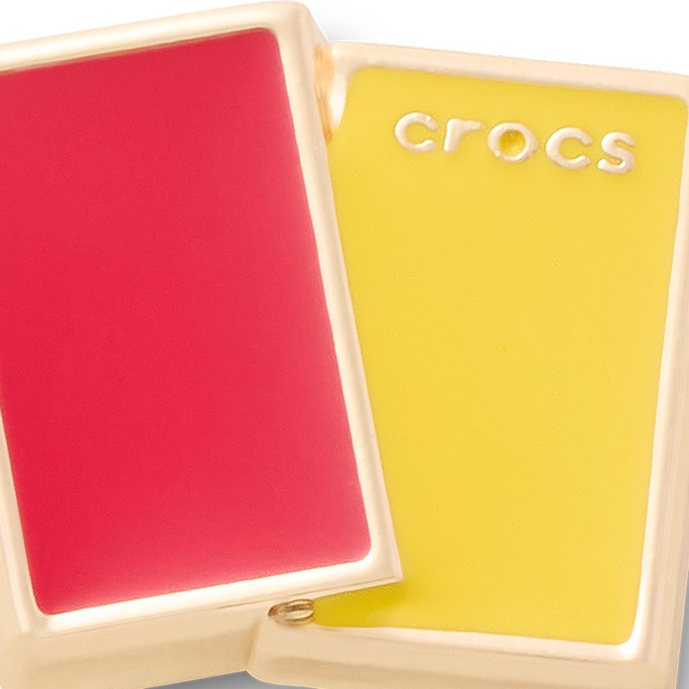 CROCS Jibbitz Yellow Card Red Card Shoes Charm - Supersports Thailand