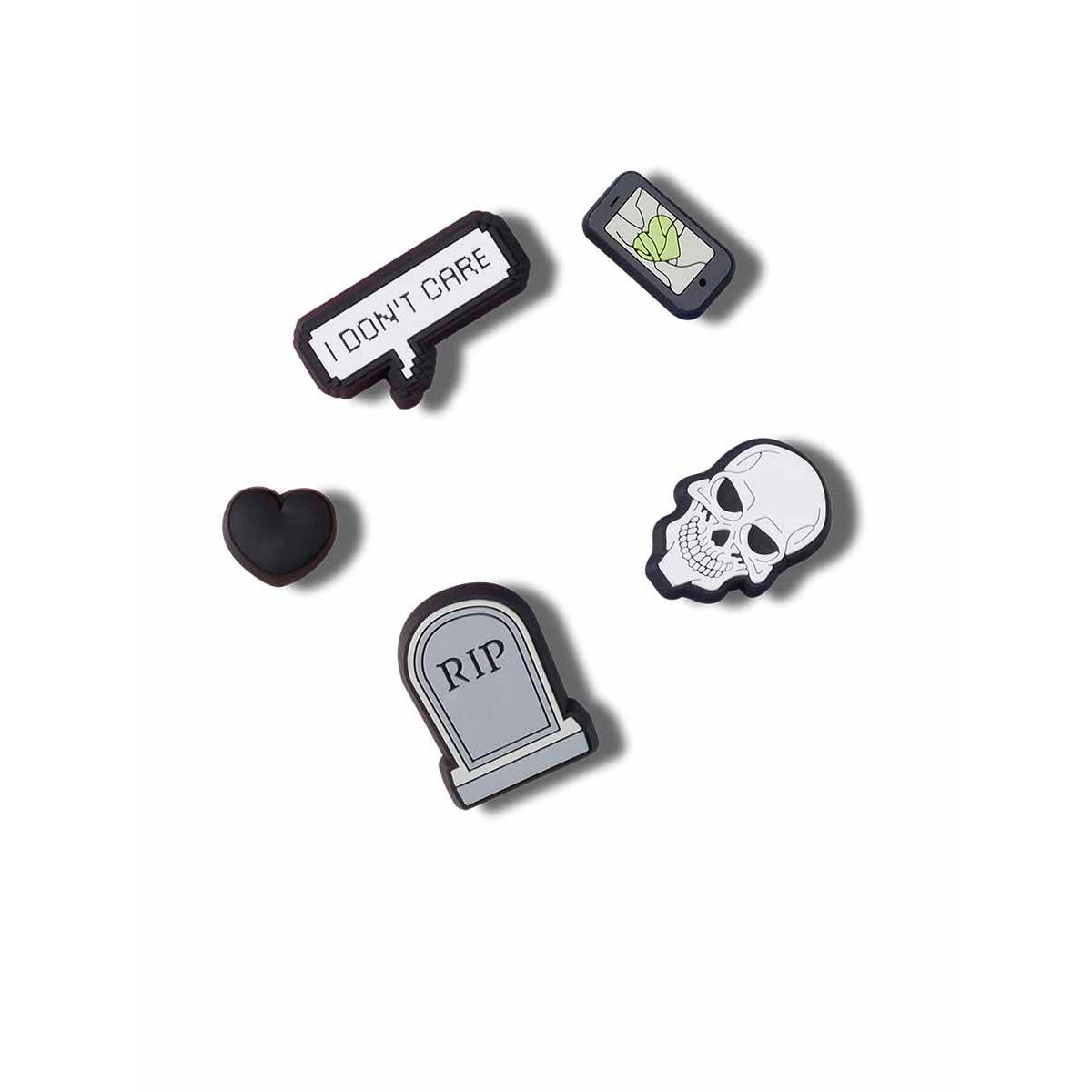 CROCS Jibbitz Ghosting 5-Pack Shoes Charm - Supersports Thailand Supersports Thailand