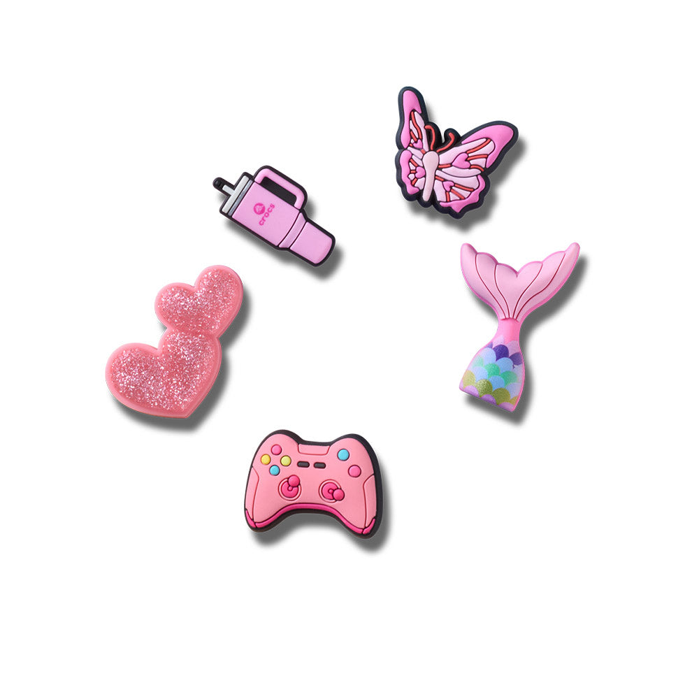 CROCS Jibbitz Girly 5-Pack Shoes Charm - Supersports Thailand
