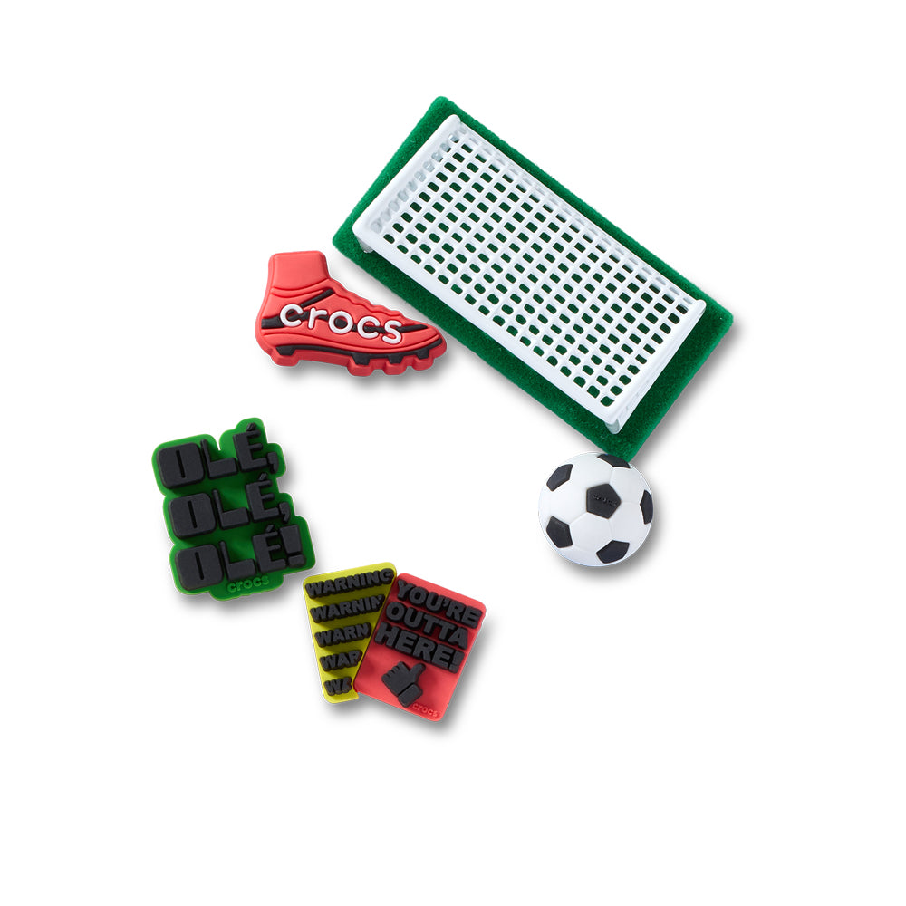 CROCS Jibbitz Soccer Game 5-Pack Shoes Charm - Supersports Thailand