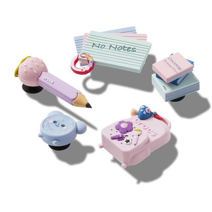 CROCS Jibbitz Girly Back to School 5-Pack Shoes Charm - Supersports Thailand