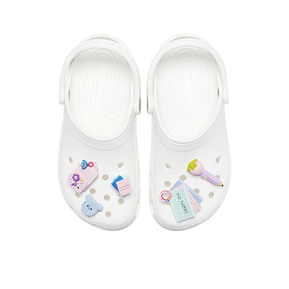 CROCS Jibbitz Girly Back to School 5-Pack Shoes Charm - Supersports Thailand