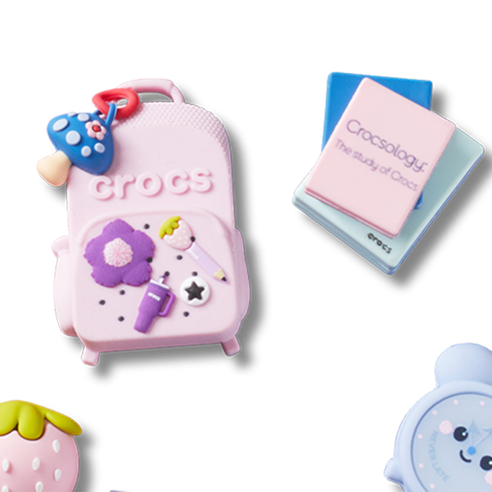 CROCS Jibbitz Girly Back to School 5-Pack Shoes Charm - Supersports Thailand Supersports Thailand