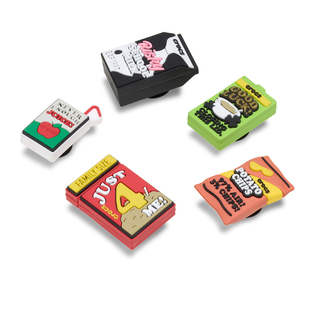 CROCS Jibbitz Snack Time 5-Pack Shoes Charm - Supersports Thailand