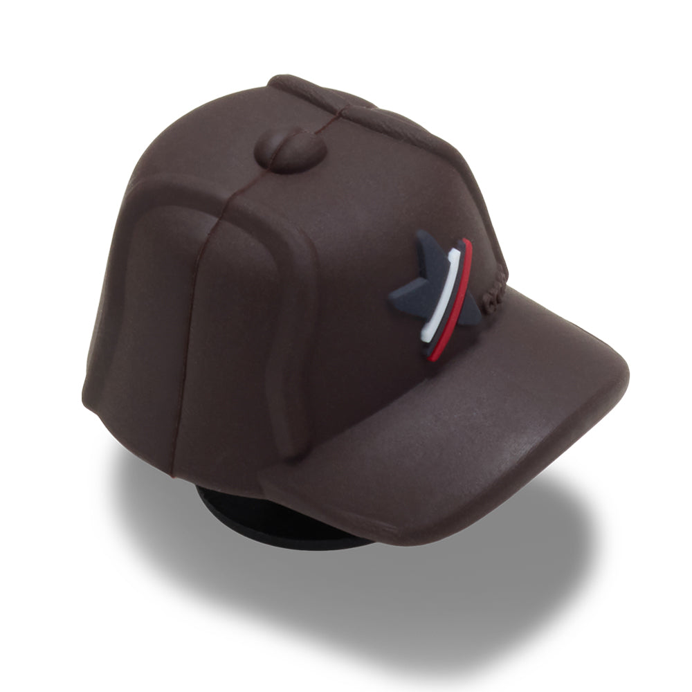 CROCS Jibbitz Brown Baseball Cap Shoes Charm - Supersports Thailand
