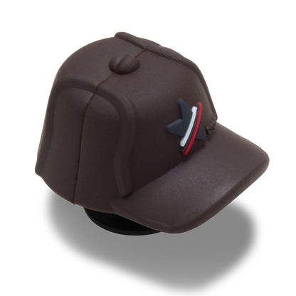 CROCS Jibbitz Brown Baseball Cap Shoes Charm - Supersports Thailand