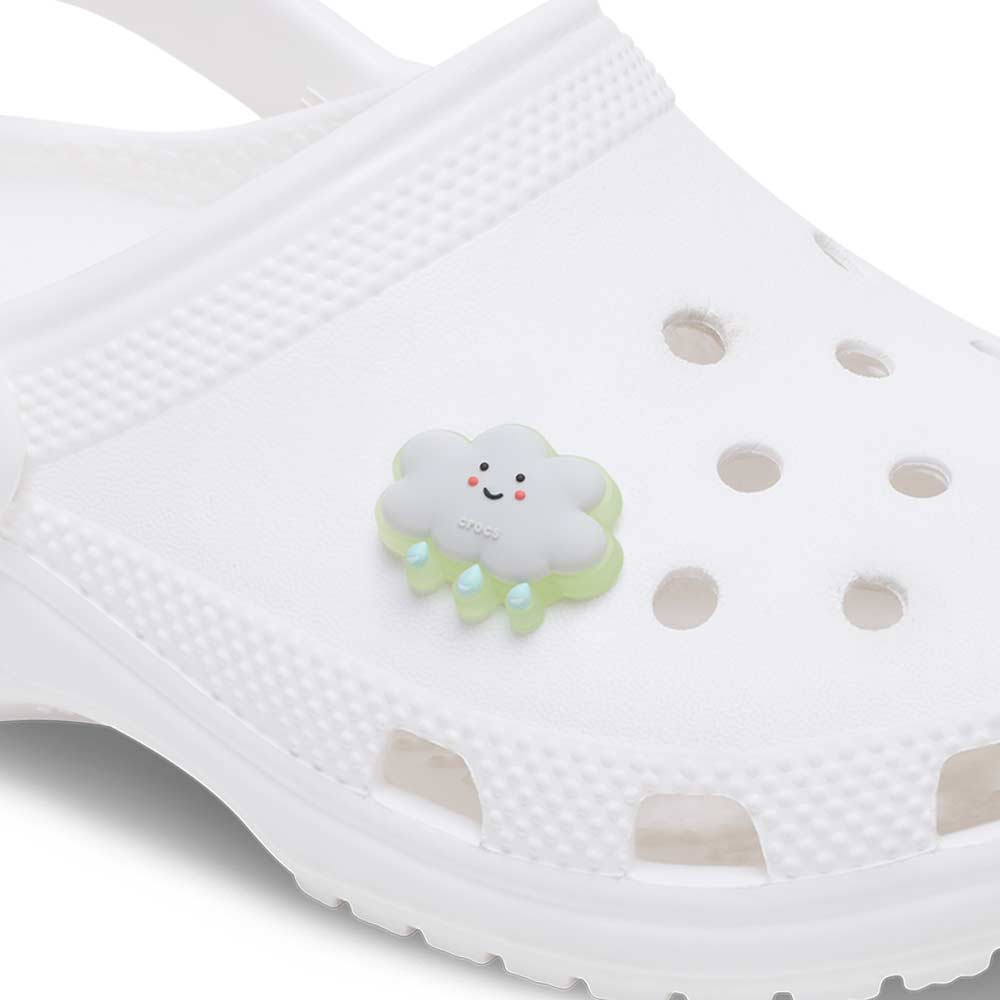 CROCS Jibbitz Rain Cloud Friend Shoes Charm Supersports Thailand