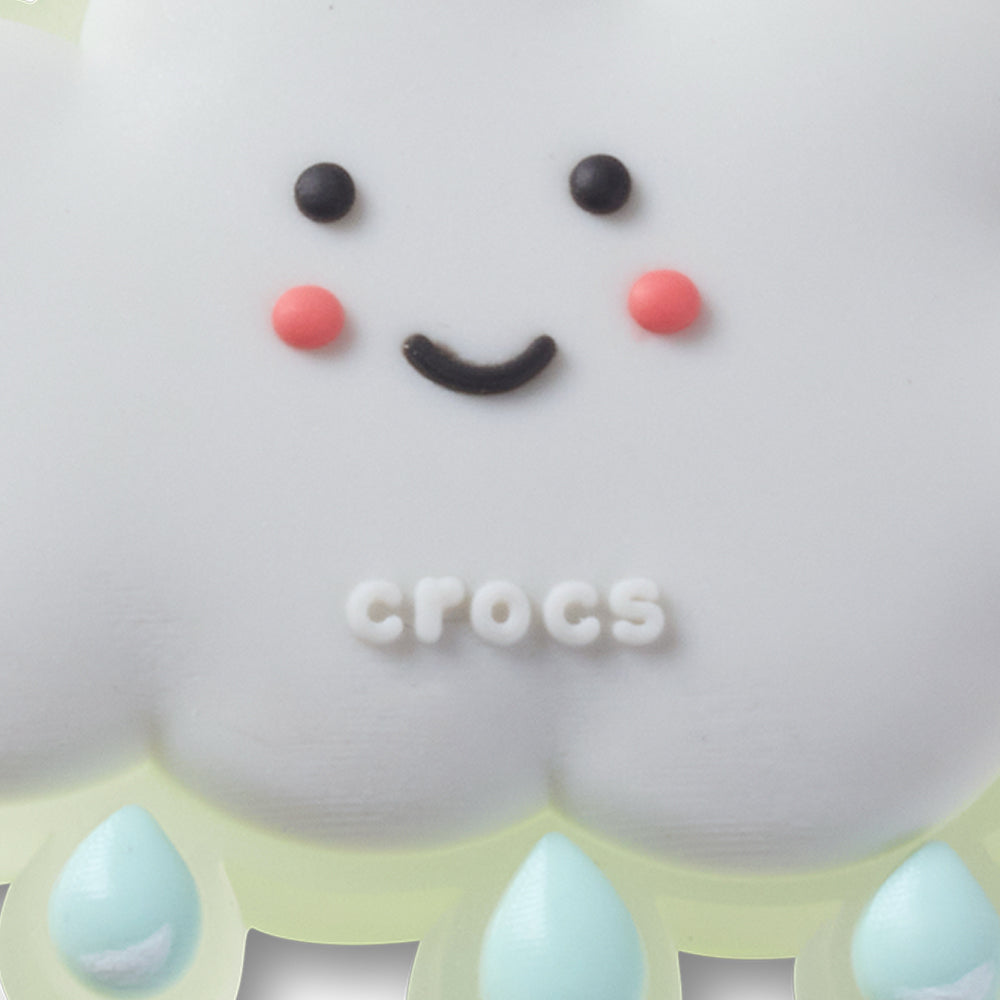 CROCS Jibbitz Rain Cloud Friend Shoes Charm Supersports Thailand