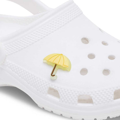 CROCS Jibbitz Yellow Umbrella Shoes Charm