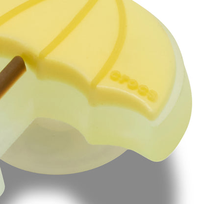 CROCS Jibbitz Yellow Umbrella Shoes Charm