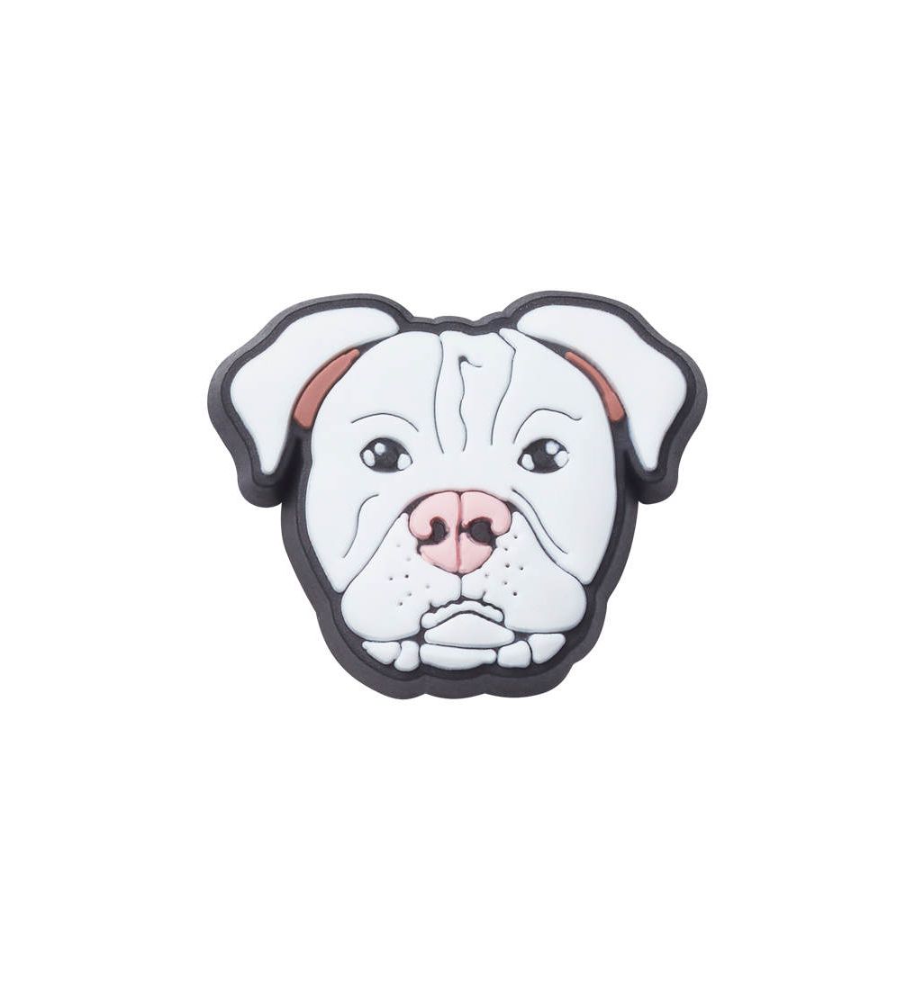 CROCS Jibbitz White Pitbull Shoe Charms - Supersports Thailand