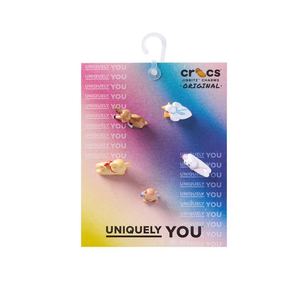 CROCS Jibbitz Cute and Cuddly 5 Pack Shoes Charm Supersports Thailand